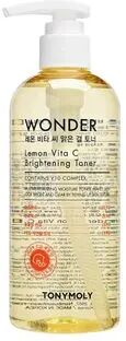 TONYMOLY - Wonder Lemon Vita C Brightening Toner 300ml  - Cosmetics