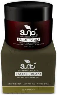 Sunki - Facial Cream With Organic Sunflower Seed 50ml  - Cosmetics