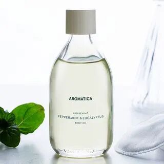 AROMATICA - Awakening Body Oil Peppermint & Eucalyptus 100ml  - Cosmetics