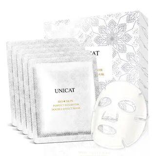 UNICAT - Bio Skin Perfect Reservoir Double Effect Mask 5 pcs  - Cosmetics