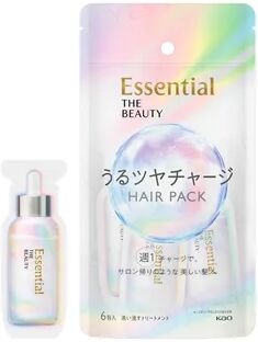 Kao - Essential The Beauty Barrier Hair Pack 9g x 6  - Cosmetics