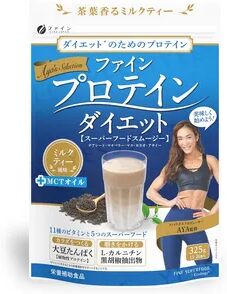 FINE JAPAN AYA Selection Protein Diet Powder Milk Tea Flavor 325g  - Womens