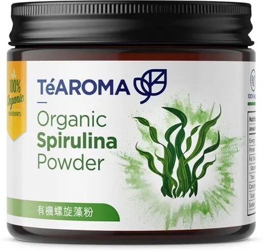 TeAROMA Organic Spirulina Powder 100g 100g  - Womens