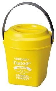 Hakoya American Vintage Tall Bucket Lunch Box (Yellow) One Size  - Womens