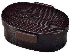 Hakoya Tight Mokume Oval Lunch Box Small (Urumi)  - Womens