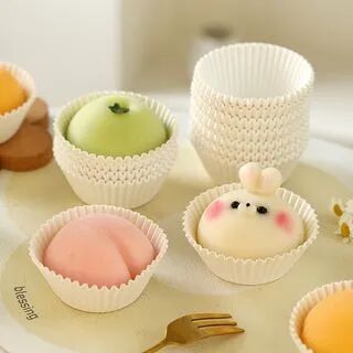 Bakebask Cup Cake Liner / Paper Food Container / Set (various designs)  - Womens