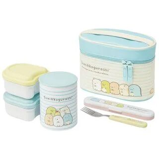 Skater Sumikko Gurashi Thermal Lunch Box Set One Size  - Womens