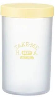 Hakoya Salad Jar 650ml (Take Me) (Yellow) One Size  - Womens