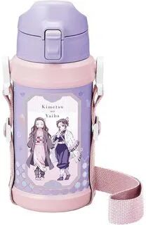 OSK Demon Slayer: Kimetsu no Yaiba Stainless Water Bottle One Size  - Womens