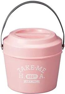 Hakoya Bucket Lunch Box (Take me) (Pink) One Size  - Womens