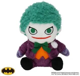 Sekiguchi DC Batman Plush Toy Joker One Size  - Womens