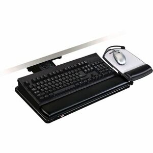 3M Wholesale Keyboard Trays: Discounts on 3M™ Adjust Keyboard Tray with Adjustable Keyboard and Mouse Platform MMMAKT80LE