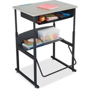 Safco AlphaBetter Desk, 28 x 20 Standard Top with Book Box