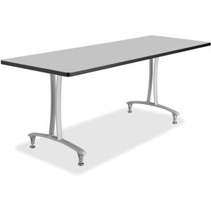 Safco Gray Rumba Training Table w T-legs/Glides