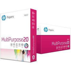HP Papers MultiPurpose20 8.5x11 Inkjet, Laser Copy & Multipurpose Paper