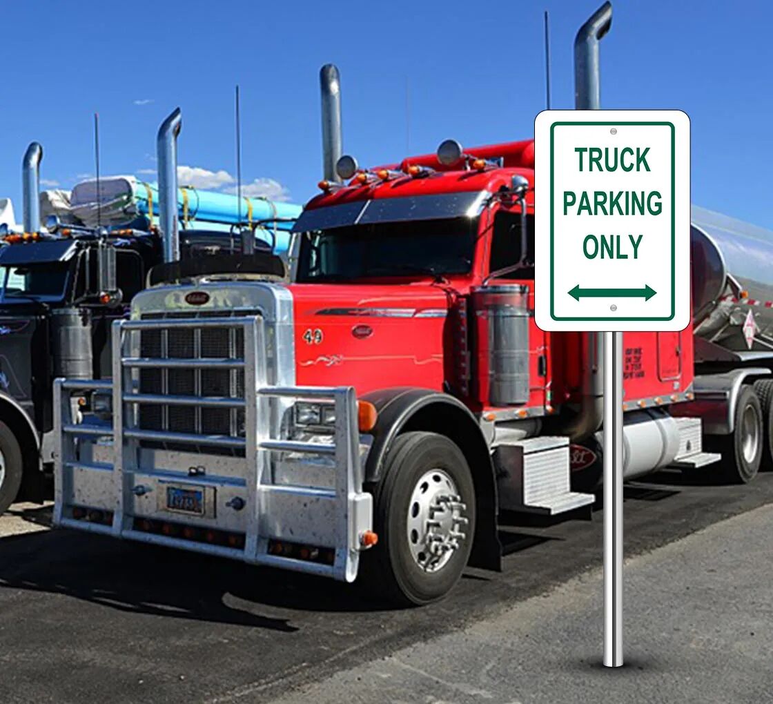 Bannerbuzz Truck Parking Only Signs