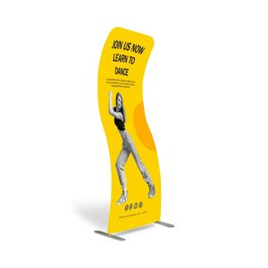 Bannerbuzz Fabric Display Stand S Shape