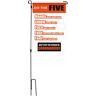 Bannerbuzz Do the Five Help Stop Spread Coronavirus Garden Flags