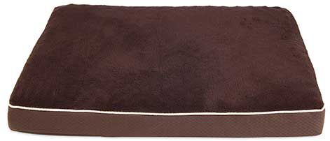 Aspen Pet Brown Orthopedic Dog Bed