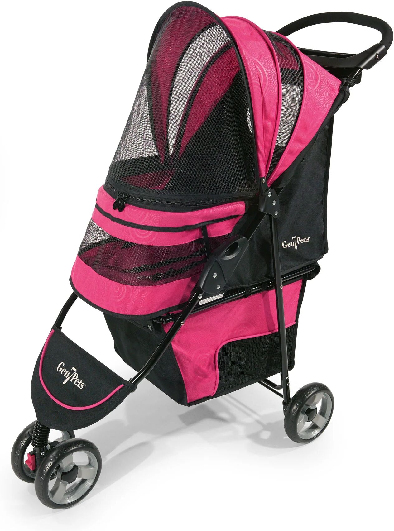 Gen7Pets Raspberry Sorbet Regal Plus Pet Stroller