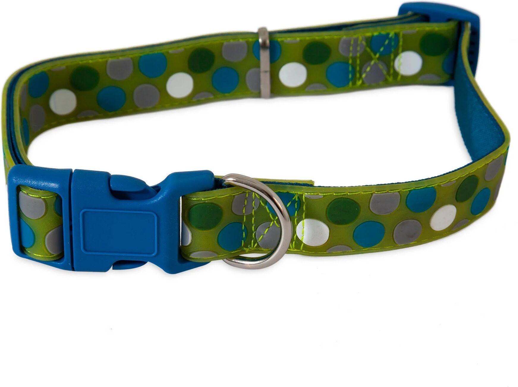 Petmate Green Dots Glow in the Dark Dog Collar