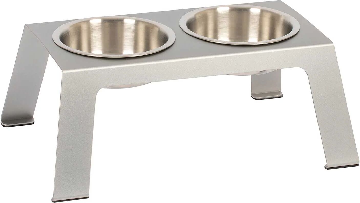 PET FUSION PetFusion Elevated Premium Anodized Aluminum Pet Food Bowls