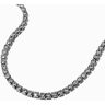 Claire's Silver-tone Stainless Steel Cubic Zirconia Cup Chain Necklace