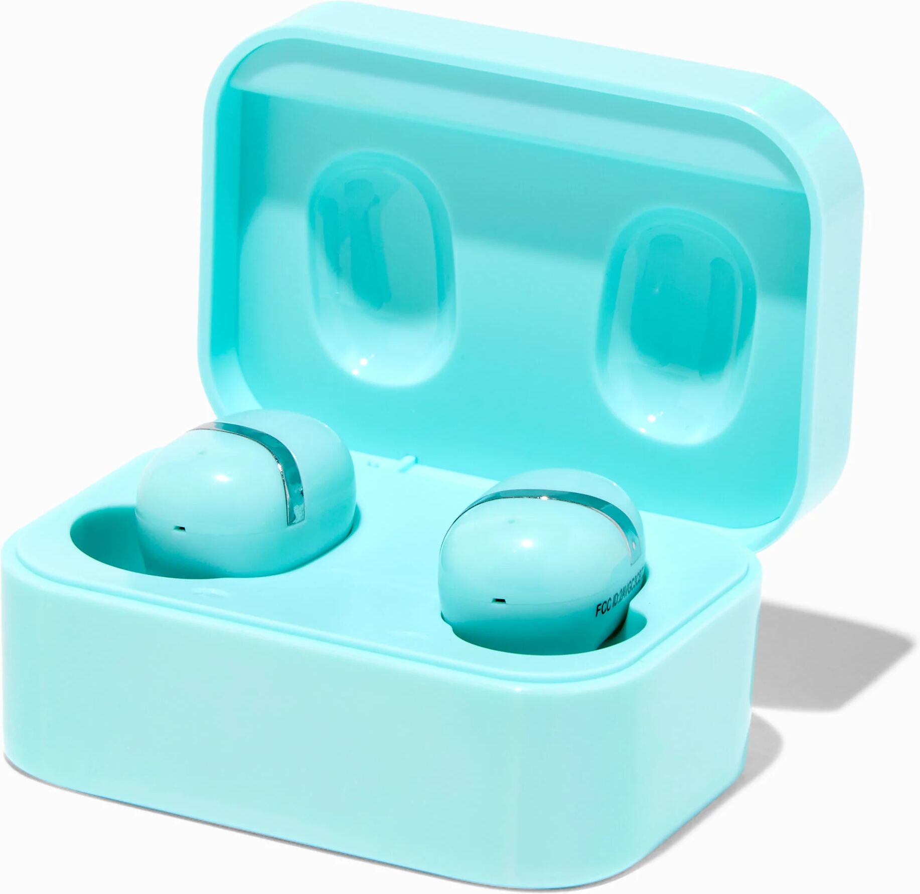 Claire's Wireless Earbuds in Case - Mint