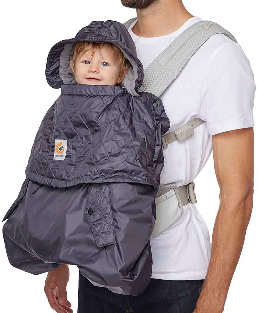 Ergobaby All Weather Carrier Cover: Charcoal