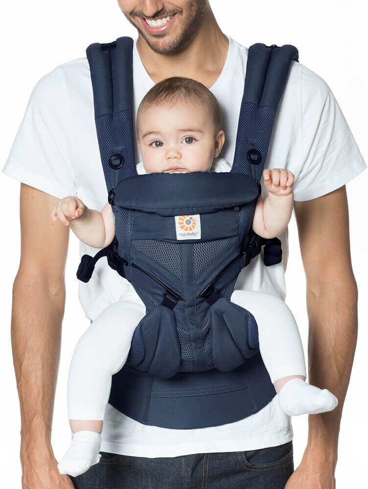 Ergobaby OMNI 360 Baby Carrier – Mesh: Midnight Blue