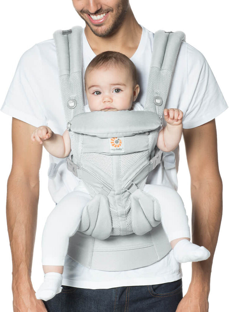 Ergobaby OMNI 360 Baby Carrier – Mesh: Pearl Grey