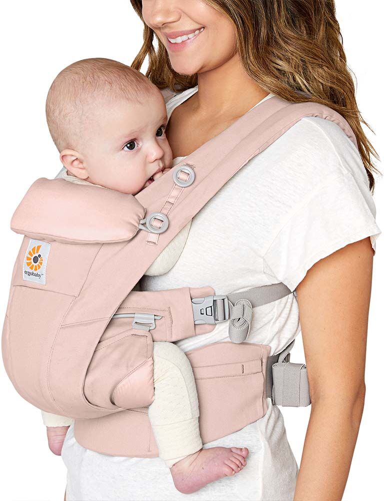 Ergobaby Omni Dream Baby Carrier – SoftTouch Cotton: Pink Quartz