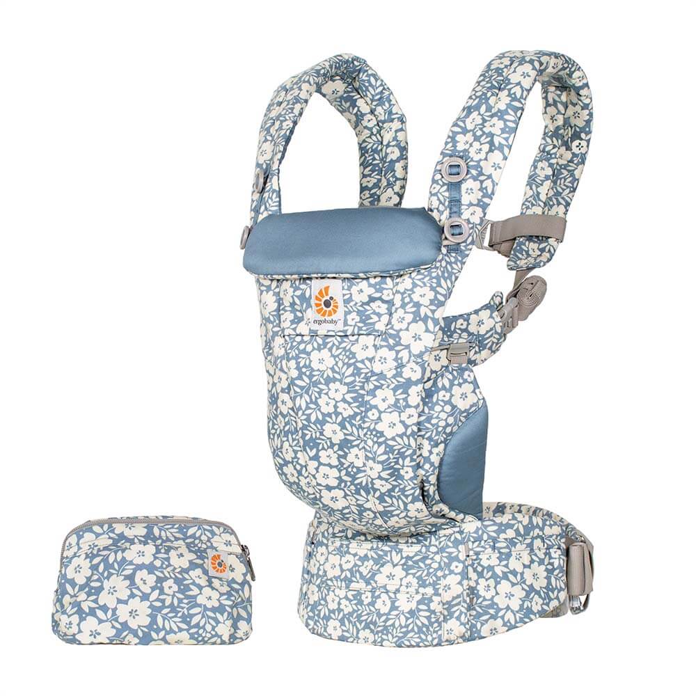 Ergobaby Omni Dream Baby Carrier – SoftTouch Cotton: Winter Bloom - Limited Edition
