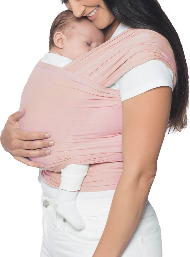 Ergobaby Aura Baby Wrap: Blush Pink