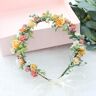 Lukalula Bridal Color Rose Corolla Headband Daisy Waterweed Headdress