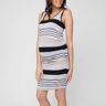 Lukalula Color Striped Short Sleeve Breastfeeding Dress