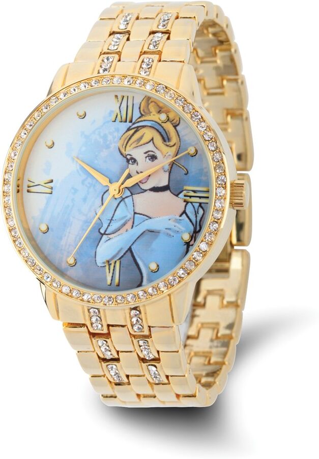 Disney Ladies Cinderella Gold-tone Bracelet Watch