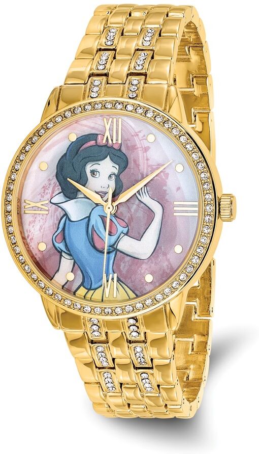 Disney Ladies Snow White Gold-tone Bracelet Watch