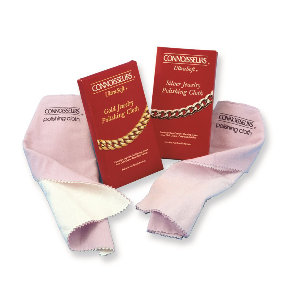 Connoisseurs Gold Jewelry Ultra-Soft Polishing Cloth