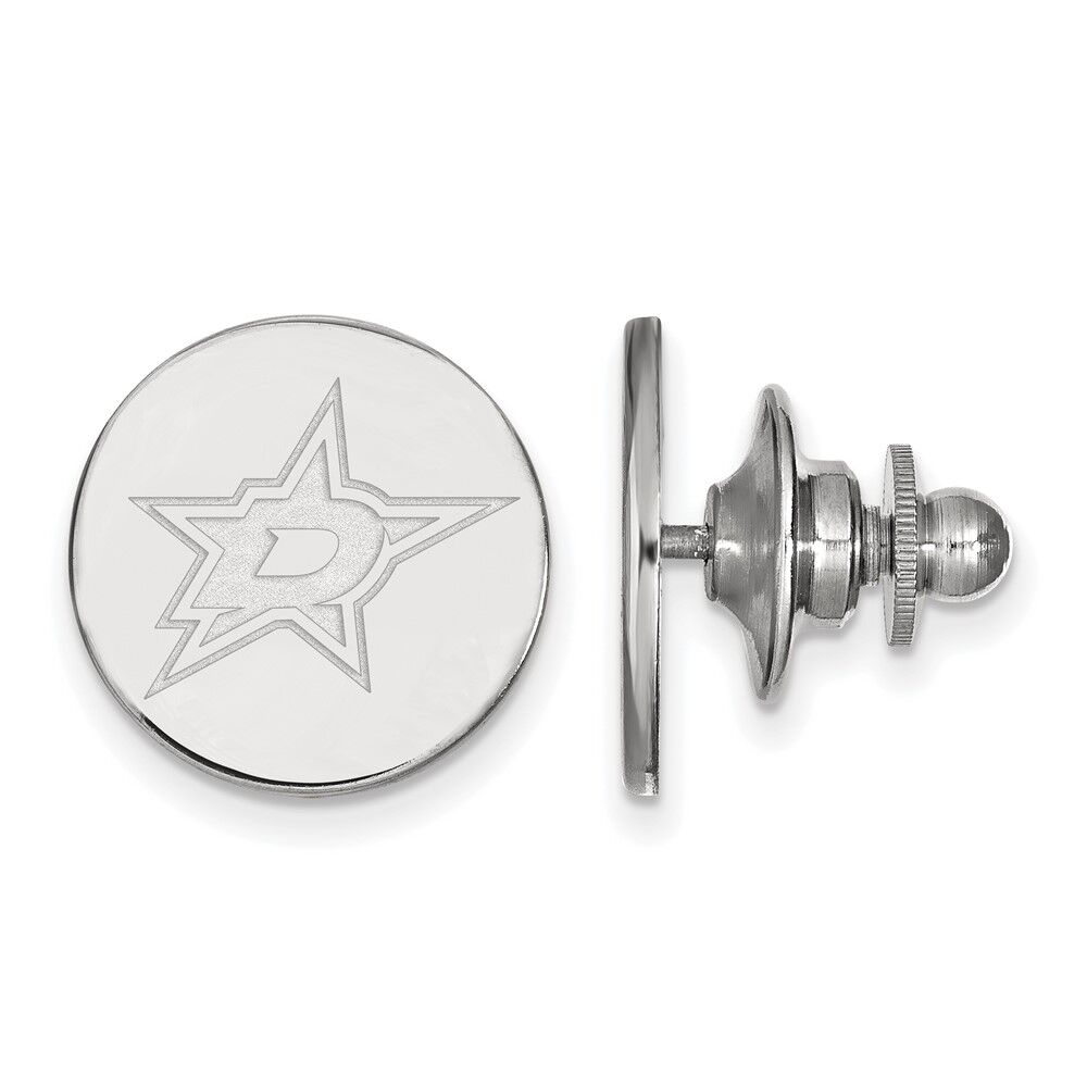 LogoArt Sterling Silver NHL Dallas Stars Lapel or Tie Pin