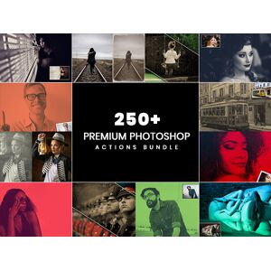 DealFuel 250+ Premium Photoshop Actions Bundle / Commercial Use License For Lifetime