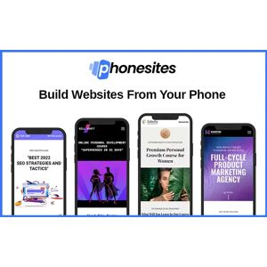 DealFuel Phonesites – Build Websites From Your Phone [Annual Plan]