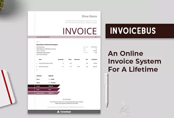 DealFuel Stay On Top Of Your Bills With Invoicebus Online Invoicing Software / Lifetime License