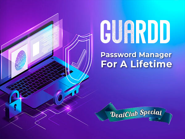 DealFuel GUARDD - A Password Manager & Vault For A Lifetime / DealClub