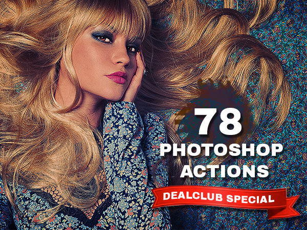 DealFuel The MAGICK Bundle of 78 PS Photo Actions For Commercial Use / DealClub