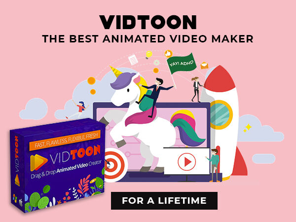 DealFuel VidToon – The Best Animated Video Maker With Drag & Drop Simplicity For A Lifetime