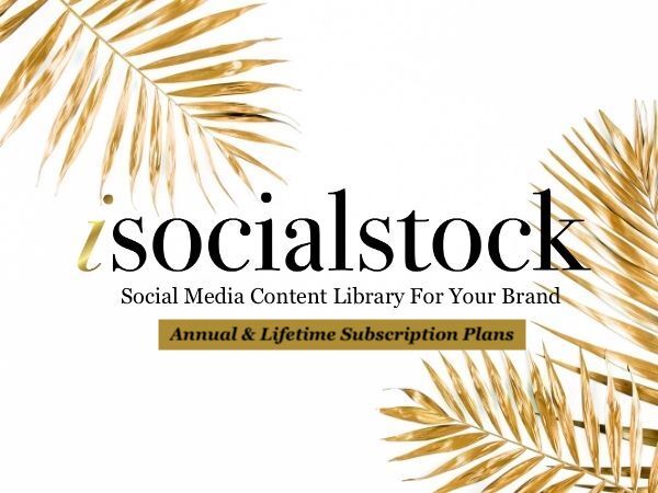 DealFuel iSocialStock – Social Media Content For Your Brand – 1 Year and Lifetime Subscriptions