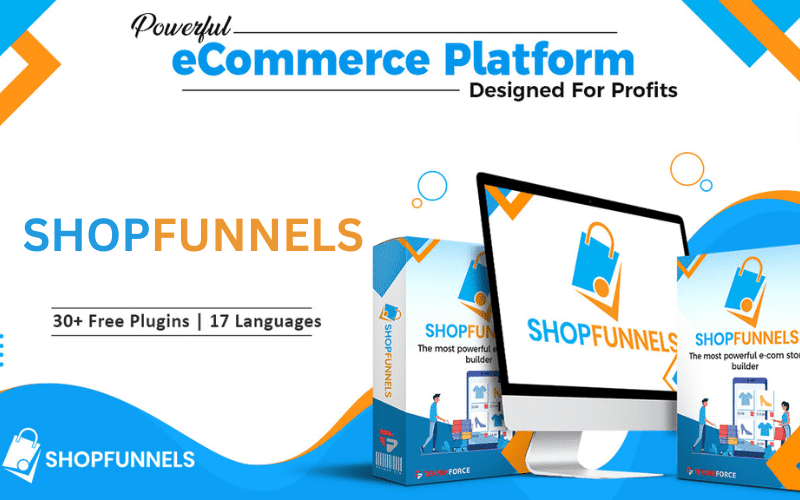 DealFuel ShopFunnels - All-In-One Ecommerce Store Builder  / Lifetime Access