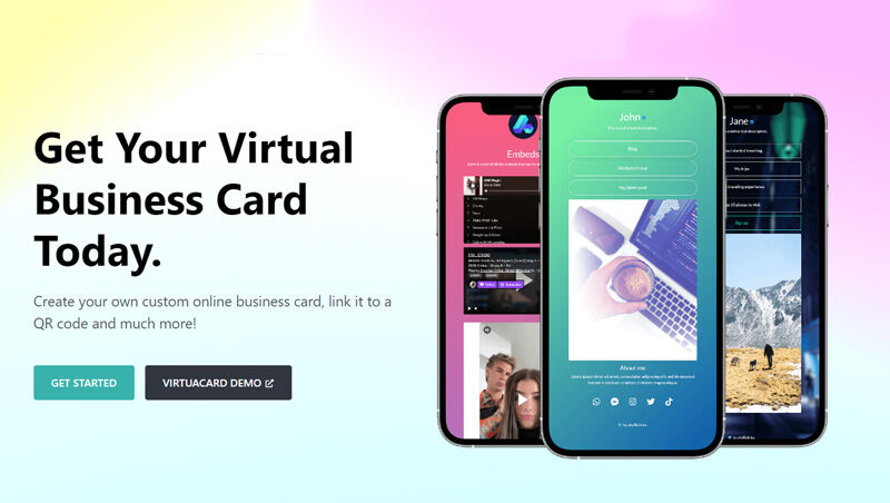 DealFuel VirtuaCard – Virtual Business Card Maker