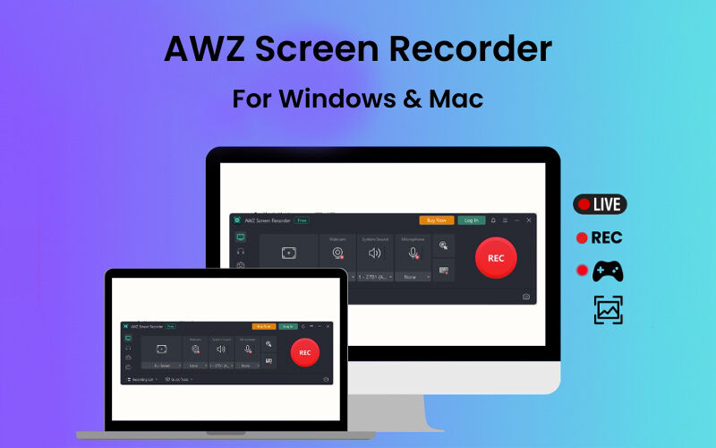 DealFuel AWZ Screen Recorder For Windows & Mac / Windows Annual Plan [1 PC]